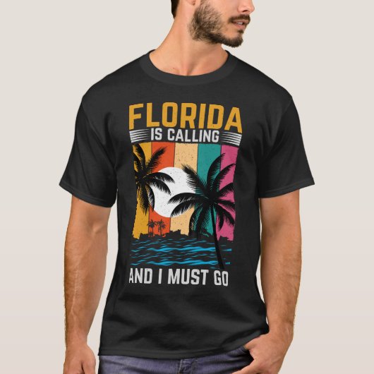 Florida Calling T-shirt (Voorkant)