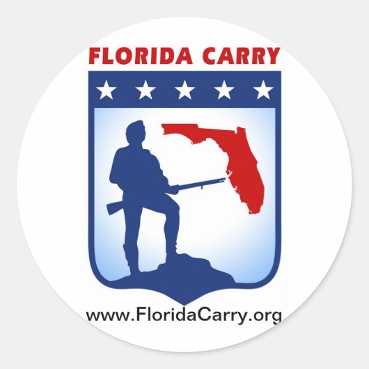 Florida Carry Sticker (Voorkant)