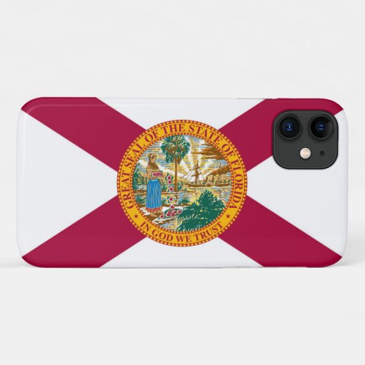 Florida Case-Mate iPhone Case (Achterkant (horizontaal))