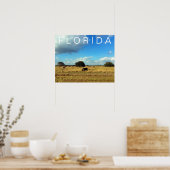 Florida Cattle Poster (Keuken)