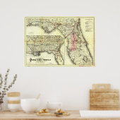 Florida Central and Peninsular Railroad Poster (Keuken)