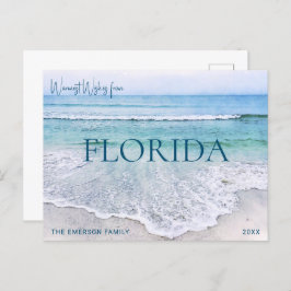 FLORIDA CHRISTMAS CARD | BRIEFKAART BEACH THEMED