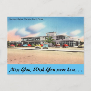 Florida, Clearwater Marina, Clearwater Beach Briefkaart