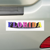 Florida Colors Bumpersticker (Op auto)