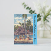 Florida, Coral Gables, Venetian Pool Briefkaart (Staand voorkant)