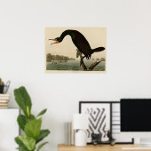Florida Cormorant Poster (Thuiskantoor)