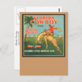 Florida Cowboy Briefkaart (Voorkant / Achterkant)