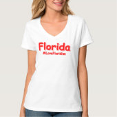 "Florida" Cute Design. Bestel nu T-shirt (Voorkant)