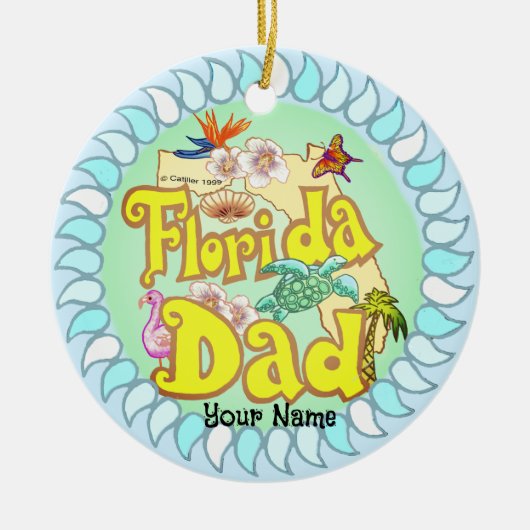 Florida Dad ornament (Voorkant)