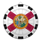 Florida Dartboard USA & Florida Flag/game board Dartbord (Voorkant)