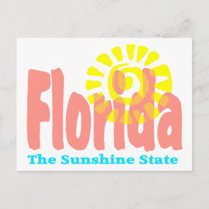 Florida De Sunshine State Briefkaart