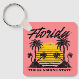 Florida De Sunshine State Sleutelhanger