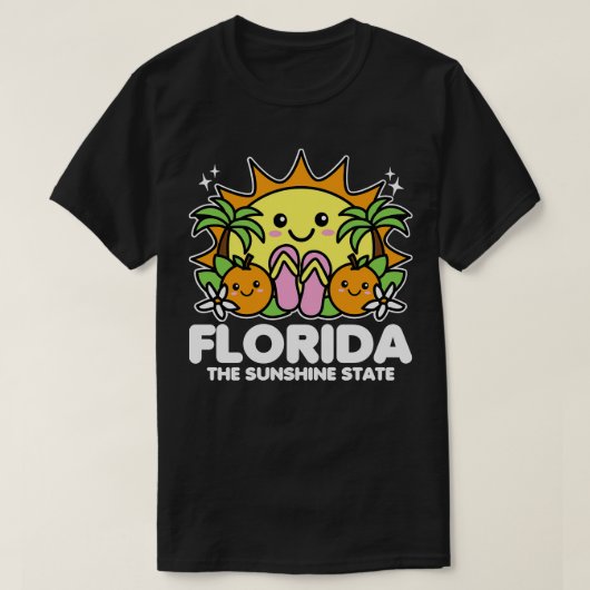 Florida De Sunshine State T-shirt (Design voorkant)