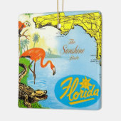 Florida, de Zonnestaat Keramisch Ornament (Links)