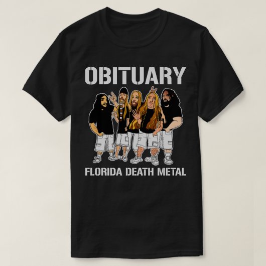 Florida Death Metal TShirt (Design devant)