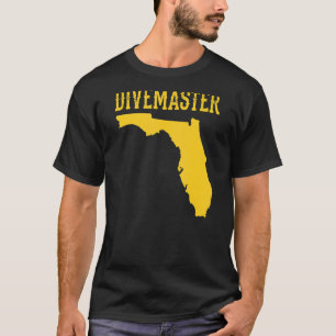 Florida Divemaster Scuba Diving Instructor Dive Fl T-shirt