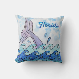 Florida Dolphin Tail Buitenkussen