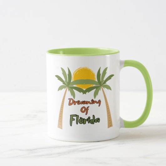 Florida Dreaming Coffee Mok (Rechts)