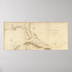Florida en West Indies Poster