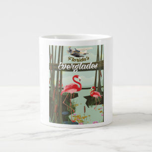 Florida Everglades cartooneske reisposter Jumbo Beker