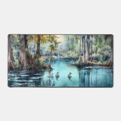 Florida Everglades moeras, Waterverf Bureaumat (Voorkant)