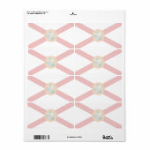 Florida Faint Flag Verzendlabel (Full Sheet)