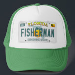Florida Fisherman plaque casquette<br><div class="desc">Florida Fisherman plaque casquette</div>