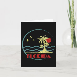 Florida FL Citrus State Summer Miami Vibes Beach V Kaart