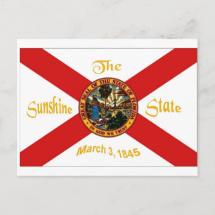 Florida Flag Briefkaart