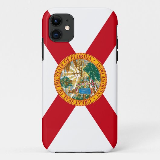 Florida Flag Case-Mate iPhone Case (Achterkant)
