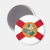 Florida Flag Magnet Magneet (Voorkant / Achterkant)