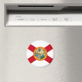 Florida Flag Magnet Magneet (Insitu (Vaatwasser))