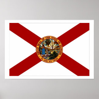 Florida Flag Poster