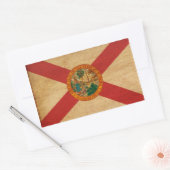 Florida Flag Rechthoekige Sticker (Envelop)
