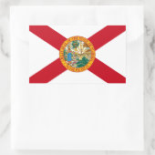 Florida Flag Rechthoekige Sticker (Tas)
