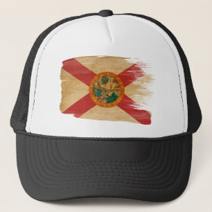 Florida Flag Trucker Hat Trucker Pet
