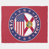 Florida Fleece Deken (Voorkant (Horizontaal))