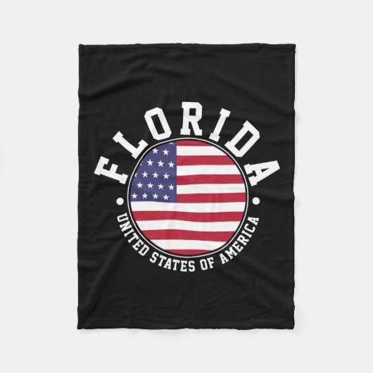 Florida Fleece Deken (Voorkant)