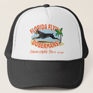 Florida Flying Dobermans Black Trucker Pet