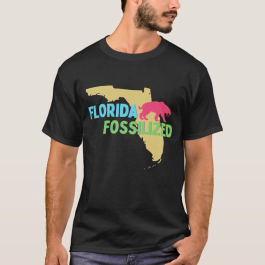 Florida Fossilized Neon T-Shirt (Voorkant)