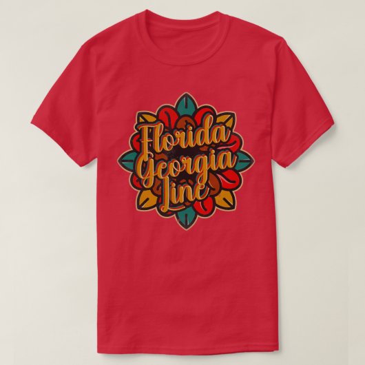 Florida Georgia Line Koffie TShirt (Design voorkant)