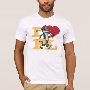 Florida Golf Trip Bachelor Party Ik hou van FL All T-shirt