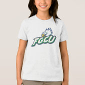 Florida Gulf Coast University Eagles Tri-Blend Shirt (Voorkant)