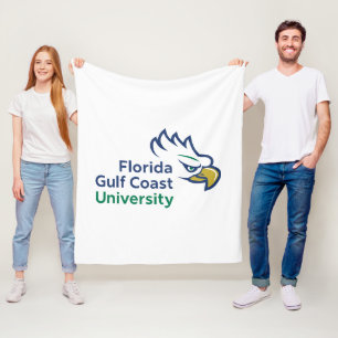 Florida Gulf Coast University   FGCU Azul Eagles Fleece Deken