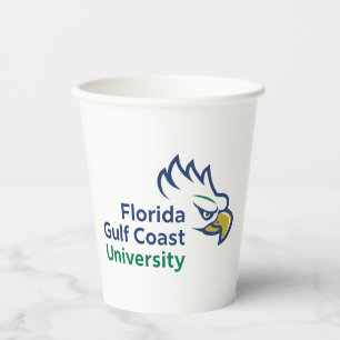 Florida Gulf Coast University FGCU Azul Eagles Papieren Bekers
