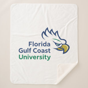 Florida Gulf Coast University   FGCU Azul Eagles Sherpa Deken