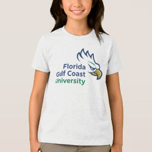Florida Gulf Coast University FGCU Azul Eagles Tri-Blend Shirt