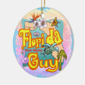 Florida Guy Keramisch Ornament (Links)