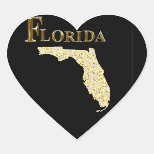 FLORIDA HART STICKER (Voorkant)