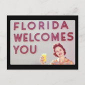 Florida heet je welkom Briefkaart (Voorkant)